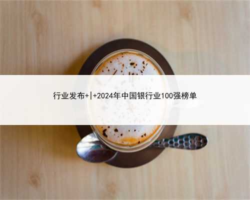 行业发布 | 2024年中国银行业100强榜单
