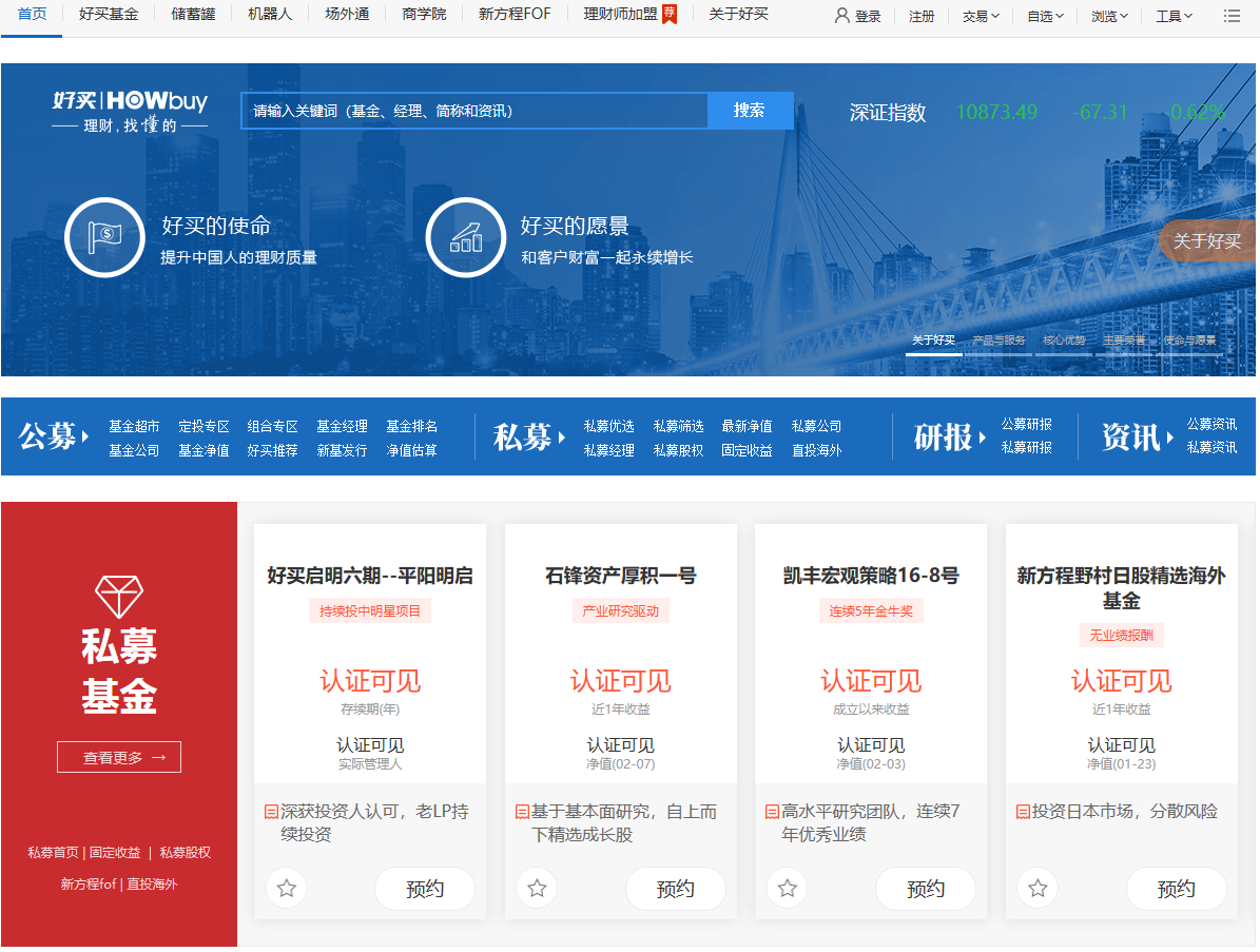 比较实用的基金挑选网站
