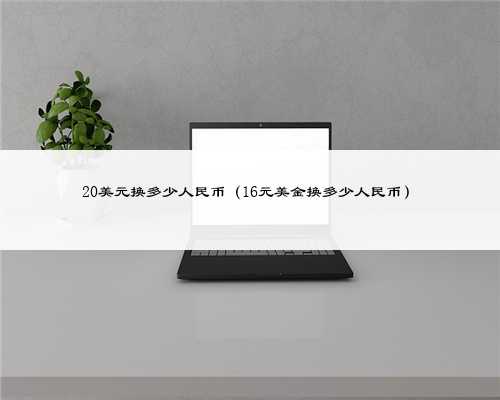 20美元换多少人民币（16元美金换多少人民币）